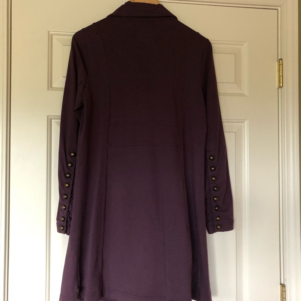 Side Button Coat - Picture 2 of 4